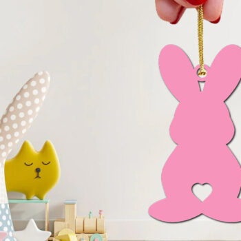 Intra απο ξύλο plywood Χρώμα wenge 3mm-4mm πάχος - Πασχαλινός δίσκος Πακέτο κοπής με λέιζερ Δίασταση 15x15 cm INTRAFABR-22639393 - Image 7