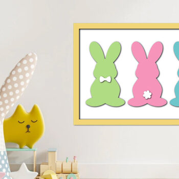 Intra απο ξύλο plywood Χρώμα wenge 3mm-4mm πάχος - Πασχαλινός δίσκος Πακέτο κοπής με λέιζερ Δίασταση 15x15 cm INTRAFABR-22639393 - Image 9