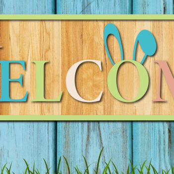 Intra απο ξύλο plywood  Χρώμα wenge 3mm-4mm πάχος - Πασχαλινή πινακίδα καλωσορίσματος για διακόσμηση πόρτας Δίασταση 15x15 cm INTRAFABR-90226179 - Image 1