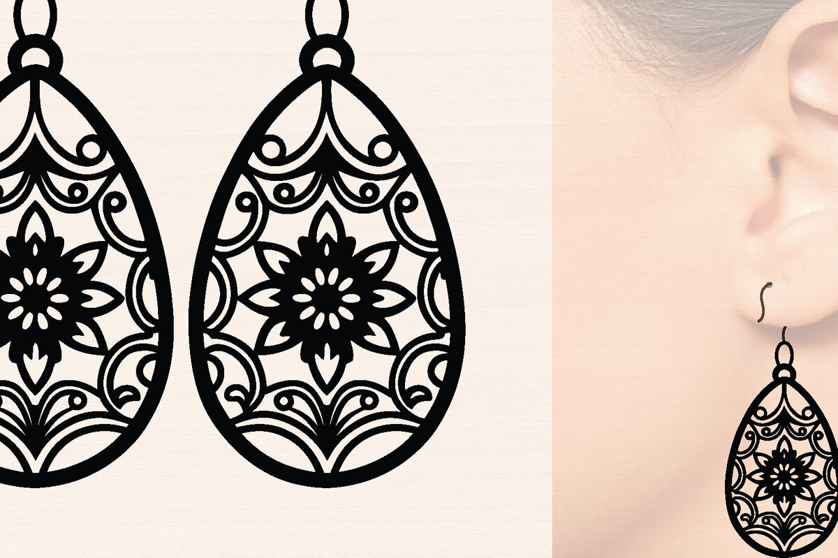 Intra απο ξύλο plywood  Χρώμα wenge 3mm-4mm πάχος - Πασχαλινά Ξύλινα Σκουλαρίκια Δίασταση 3x3 cm INTRAFABR-57226895