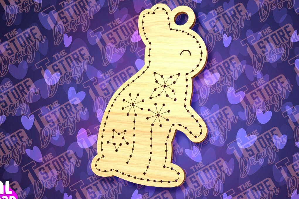 Intra απο ξύλο plywood  Χρώμα wenge 3mm-4mm πάχος - Πασχαλινό Ξυλοκέντημα Κενό | Δίασταση 15x15 cm INTRAFABR-112451957