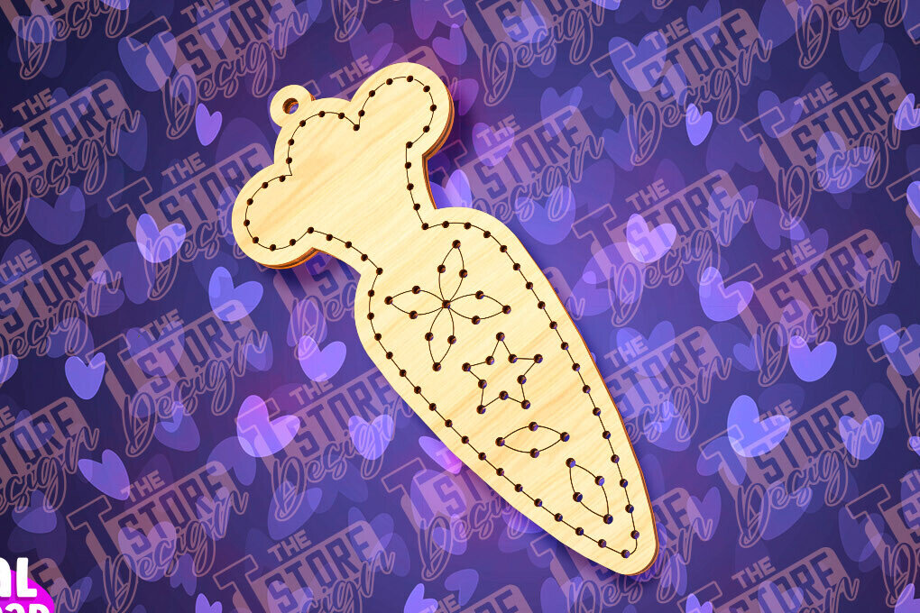 Intra απο ξύλο plywood  Χρώμα wenge 3mm-4mm πάχος - Πασχαλινό Ξυλοκέντημα Κενό | Δίασταση 15x15 cm INTRAFABR-112451970