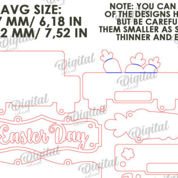 Intra απο ξύλο plywood  Χρώμα wenge 3mm-4mm πάχος - Πασχαλινή Ξύλινη Διακόσμηση LaserCut. Διακόσμηση σπιτιού Δίασταση 15x15 cm INTRAFABR-85888949 - Image 2