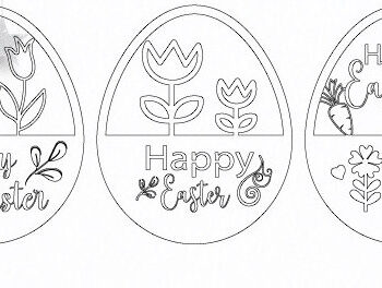 Intra απο ξύλο plywood  Χρώμα wenge 3mm-4mm πάχος - Πασχαλινό Ξύλινο Αυγό Cut Bundle 1420.2 Δίασταση 15x15 cm INTRAFABR-88817832 - Image 4