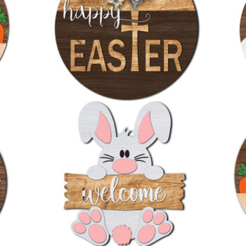 Intra απο ξύλο plywood  Χρώμα wenge 3mm-4mm πάχος - Πασχαλινή Ξύλινη Πακέτα Δίασταση 20x20 cm INTRAFABR-22671973 - Image 1