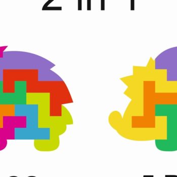 Intra απο ξύλο plywood  Χρώμα wenge 3mm-4mm πάχος - Εκπαιδευτικό παζλ για παιδιά Δίασταση 30x20 cm INTRAFABR-93448793 - Image 4