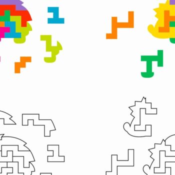 Intra απο ξύλο plywood  Χρώμα wenge 3mm-4mm πάχος - Εκπαιδευτικό παζλ για παιδιά Δίασταση 30x20 cm INTRAFABR-93448793 - Image 5