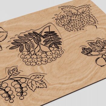 Intra απο ξύλο plywood 3mm-4mm πάχος - Εκπαιδευτικό παζλ για Baby Berries Δίασταση 300x216 cm INTRAFABR-117959593 - Image 3