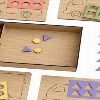 Intra απο ξύλο plywood 3mm-4mm πάχος - Εκπαιδευτικό Ξύλινο Σετ Παζλ Truck Box Δίασταση 293x167 cm INTRAFABR-117961611 - Image 8