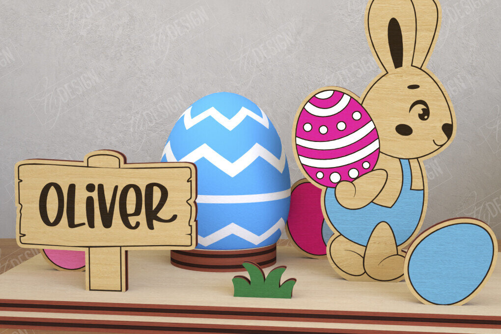 Intra απο ξύλο plywood  Χρώμα wenge 3mm-4mm πάχος - Αυγοστάσιο για το Πάσχα | Πασχαλινή αυγοθήκη Δίασταση 15x15 cm INTRAFABR-71627940