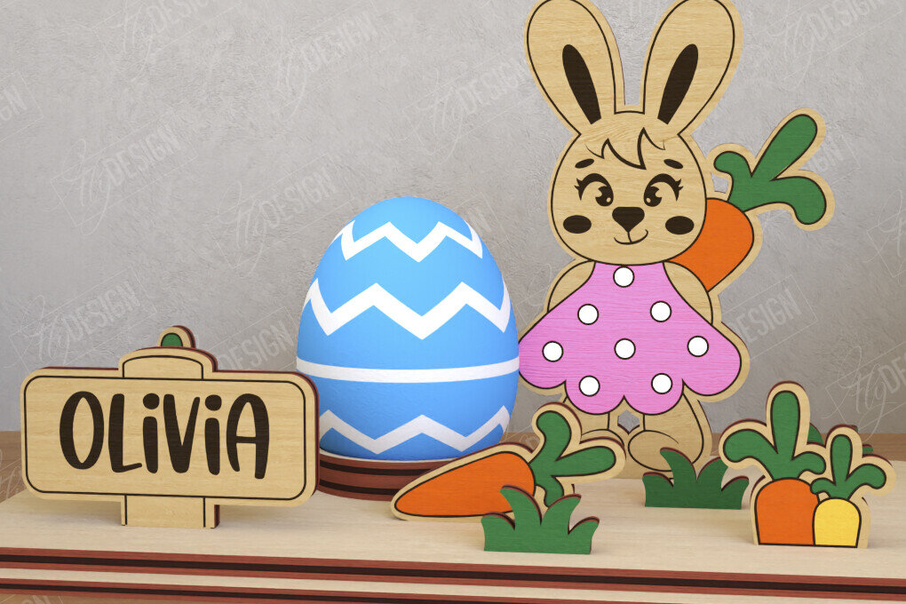 Intra απο ξύλο plywood  Χρώμα wenge 3mm-4mm πάχος - Αυγοστάσιο για το Πάσχα | Πασχαλινή αυγοθήκη Δίασταση 15x15 cm INTRAFABR-40254032