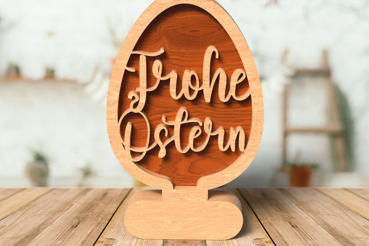 Intra απο ξύλο plywood  Χρώμα wenge 3mm-4mm πάχος - Ράφι αυγών Πάσχα Καλό Πάσχα Δίασταση 20x20 cm INTRAFABR-98915255