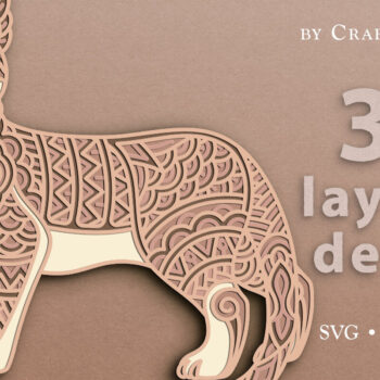 Intra απο ξύλο plywood Χρώμα wenge 3mm-4mm πάχος - αποκοπής με 3D στρώματα Egyptian Mau Cat Δίασταση 30x20 cm INTRAFABR-98957659 - Image 2