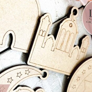 Intra απο ξύλο plywood  Χρώμα wenge 3mm-4mm πάχος - Eid and Ramadan Paint Kit Δίασταση 30x20 cm INTRAFABR-98882583 - Image 5