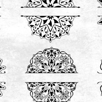 Intra απο ξύλο plywood Χρώμα wenge 3mm-4mm πάχος - Περίτεχνες νιφάδες χιονιού Δίασταση 30x30 cm INTRAFABR-104485768 - Image 3