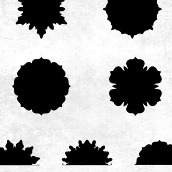 Intra απο ξύλο plywood Χρώμα wenge 3mm-4mm πάχος - Περίτεχνες νιφάδες χιονιού Δίασταση 30x30 cm INTRAFABR-104485768 - Image 6