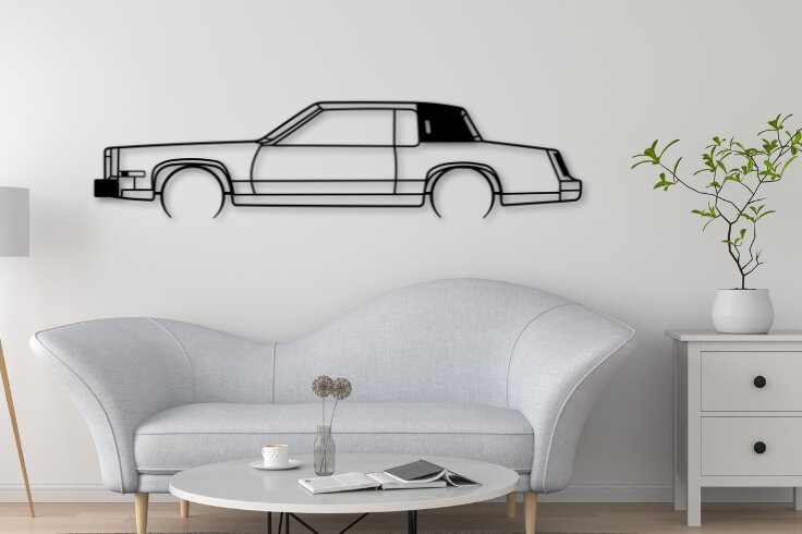 Intra απο ξύλο plywood  Χρώμα wenge 3mm-4mm πάχος - Eldorado Car Silhouette Dxf Δίασταση 20x20 cm INTRAFABR-104485772