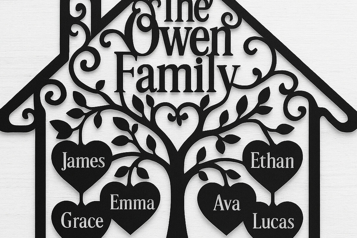 Intra απο ξύλο plywood  Χρώμα wenge 3mm-4mm πάχος - Κομψό οικογενειακό πλαίσιο Δίασταση 20x25 cm INTRAFABR-36796989