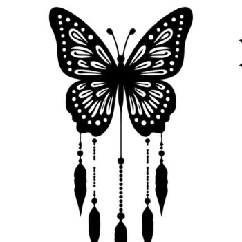 Intra απο ξύλο plywood  Χρώμα wenge 3mm-4mm πάχος - Κομψό Floral Border Δίασταση 4x4 cm INTRAFABR-26292987 - Image 4