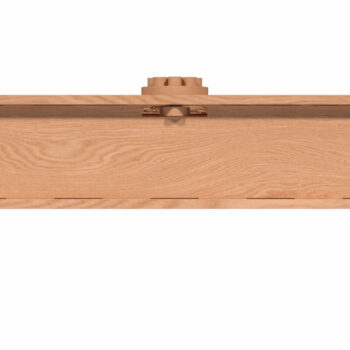 Intra απο ξύλο plywood  Χρώμα wenge 3mm-4mm πάχος - Κομψό Floral Ξύλινο Κουτί κομμένο με λέιζερ Δίασταση 30x30 cm INTRAFABR-110508863 - Image 7