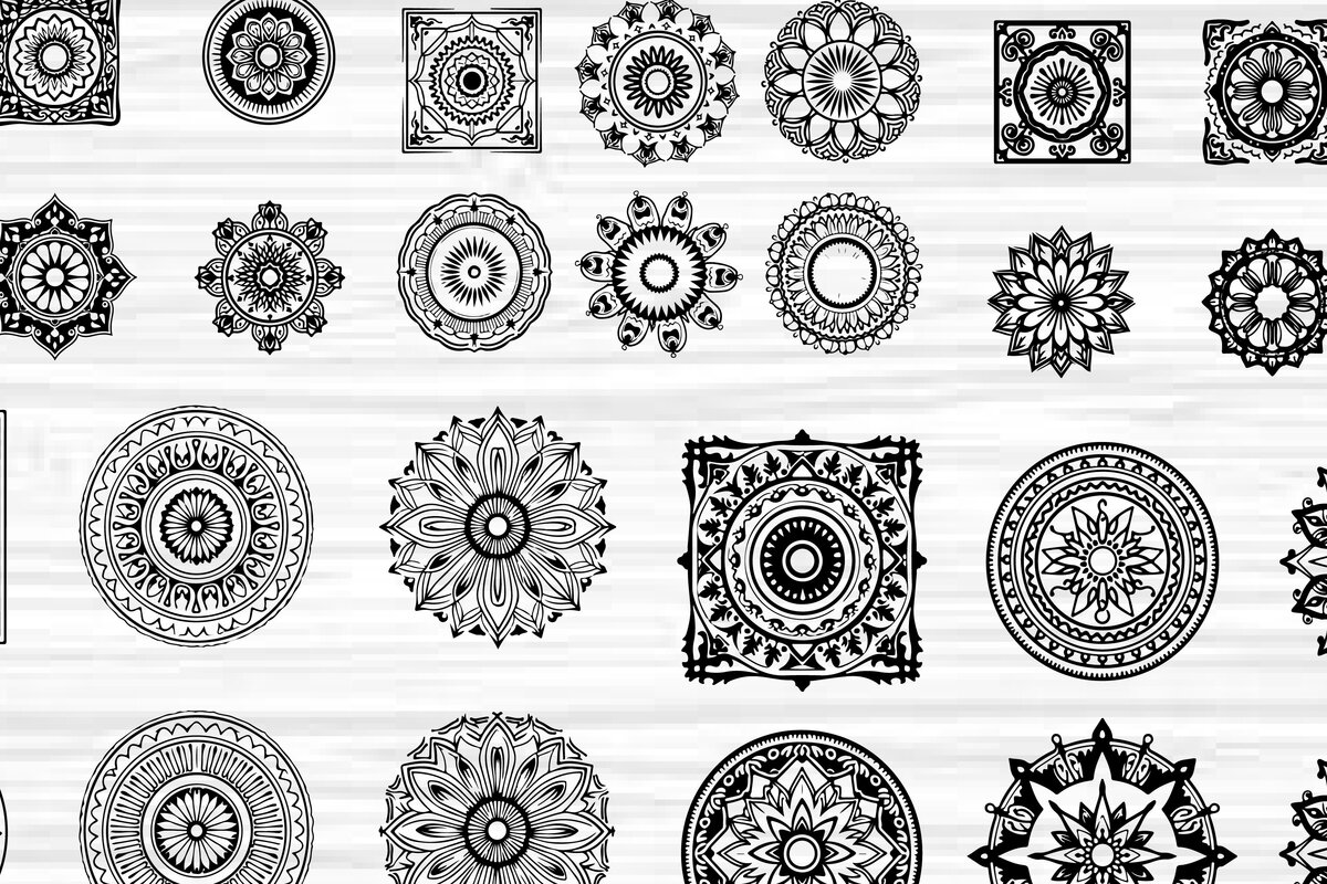 Intra απο ξύλο plywood  Χρώμα wenge 3mm-4mm πάχος - Κομψή δέσμη με floral πάνελ Δίασταση 6x6 cm INTRAFABR-110452514