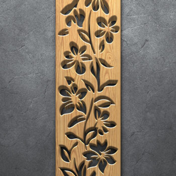 Intra απο ξύλο plywood  Χρώμα wenge 3mm-4mm πάχος - Κομψό πακέτο λουλουδιών Δίασταση 3200x7200 cm INTRAFABR-110324936 - Image 4