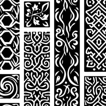 Intra απο ξύλο plywood  Χρώμα wenge 3mm-4mm πάχος - Κομψά σχέδια πάνελ κοπής με λέιζερ Δίασταση 30x30 cm INTRAFABR-104754806 - Image 3