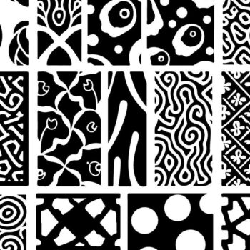 Intra απο ξύλο plywood  Χρώμα wenge 3mm-4mm πάχος - Κομψά σχέδια πάνελ κοπής με λέιζερ Δίασταση 30x30 cm INTRAFABR-104810132 - Image 4