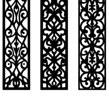 Intra απο ξύλο plywood  Χρώμα wenge 3mm-4mm πάχος - Κομψά σχέδια πάνελ κοπής με λέιζερ Δίασταση 30x30 cm INTRAFABR-104810132 - Image 8