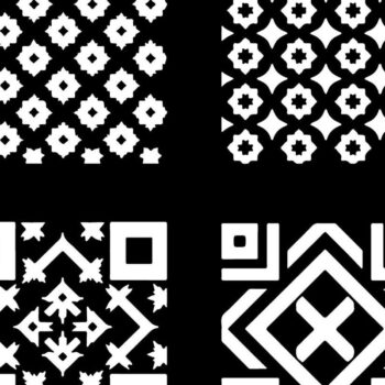 Intra απο ξύλο plywood  Χρώμα wenge 3mm-4mm πάχος - Κομψό σετ πάνελ κοπής με λέιζερ Δίασταση 20x25 cm INTRAFABR-106857561 - Image 2