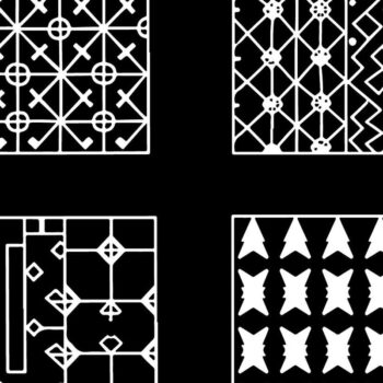 Intra απο ξύλο plywood  Χρώμα wenge 3mm-4mm πάχος - Κομψό σετ πάνελ κοπής με λέιζερ Δίασταση 20x25 cm INTRAFABR-106857561 - Image 11