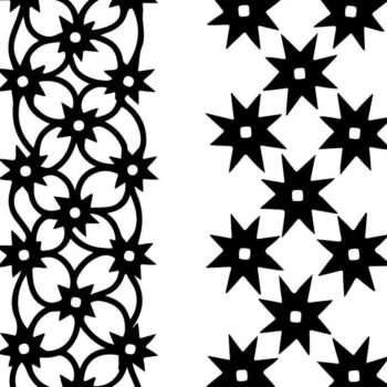 Intra απο ξύλο plywood  Χρώμα wenge 3mm-4mm πάχος - Κομψό σετ πάνελ κοπής με λέιζερ Δίασταση 20x25 cm INTRAFABR-123180004 - Image 7