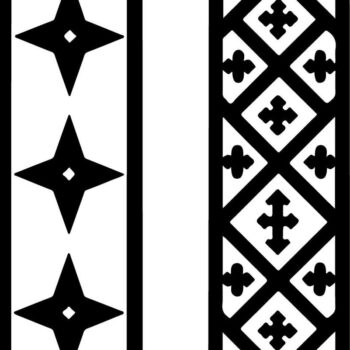 Intra απο ξύλο plywood  Χρώμα wenge 3mm-4mm πάχος - Κομψό σετ πάνελ κοπής με λέιζερ Δίασταση 20x25 cm INTRAFABR-123180004 - Image 13