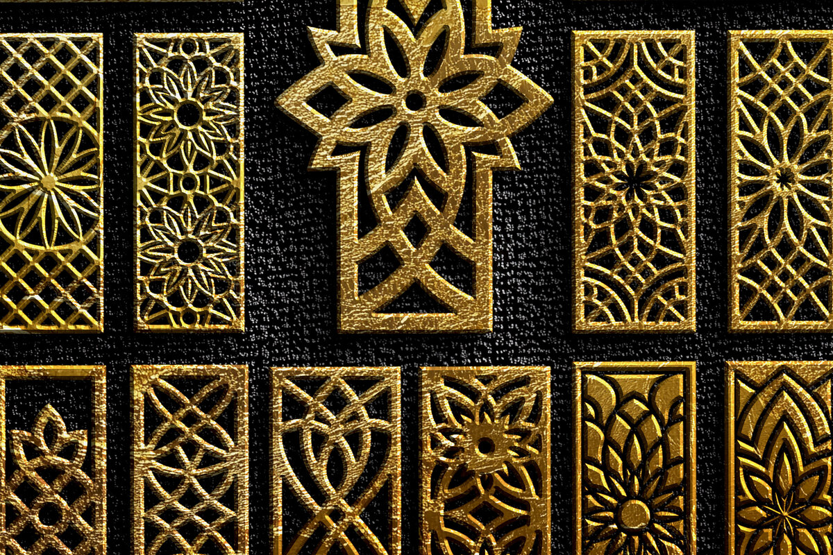 Intra απο ξύλο plywood  Χρώμα wenge 3mm-4mm πάχος - Κομψά πάνελ κοπής με λέιζερ Δίασταση 3x3 cm INTRAFABR-123180014