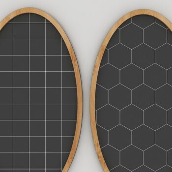 Intra απο ξύλο plywood  Χρώμα wenge 3mm-4mm πάχος - Ellipse Frames με μοτίβα Αρχεία λέιζερ Δίασταση 20x25 cm INTRAFABR-91289491 - Image 7