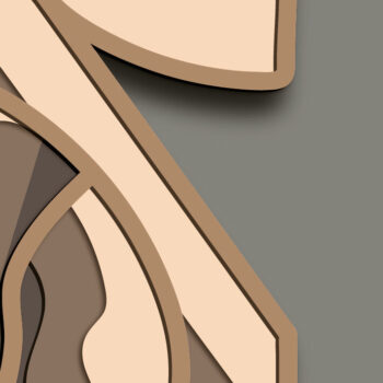 Intra απο ξύλο plywood  Χρώμα wenge 3mm-4mm πάχος - English Bull-Dog Multilayer /Vector Δίασταση 30x20 cm INTRAFABR-47229674 - Image 5