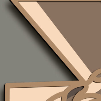 Intra απο ξύλο plywood  Χρώμα wenge 3mm-4mm πάχος - English Bull-Dog Multilayer /Vector Δίασταση 30x20 cm INTRAFABR-47229674 - Image 9