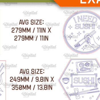 Intra απο ξύλο plywood  Χρώμα wenge 3mm-4mm πάχος - Δέσμη κοπής με λέιζερ με χαραγμένες σανίδες σούσι Δίασταση 30x20 cm INTRAFABR-96506775 - Image 2