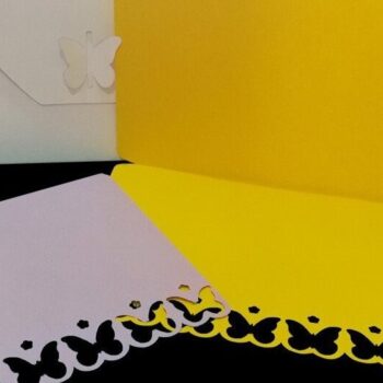 Intra απο ξύλο plywood  Χρώμα wenge 3mm-4mm πάχος - Φάκελος με κούμπωμα πεταλούδας + BONUS Δίασταση 4x13 cm INTRAFABR-98048428 - Image 1