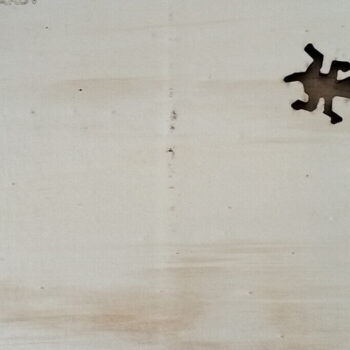 Intra απο ξύλο plywood Χρώμα wenge 3mm-4mm πάχος - Escher Lizards στο πλαίσιο Δίασταση 20x20 cm INTRAFABR-100735973 - Image 2