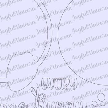 Intra απο ξύλο plywood  Χρώμα wenge 3mm-4mm πάχος - Κάθε κρεμάστρα πόρτας καλωσορίσματος Bunny Δίασταση 15x15 cm INTRAFABR-95304454 - Image 2