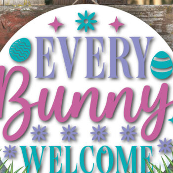 Intra απο ξύλο plywood  Χρώμα wenge 3mm-4mm πάχος - Κάθε λαγουδάκι καλωσορίζει το Πάσχα της πόρτας Δίασταση 4x4 cm INTRAFABR-95304502 - Image 2