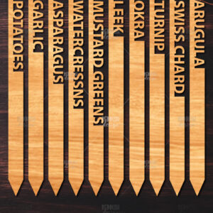 Intra απο ξύλο plywood  Χρώμα wenge 3mm-4mm πάχος - Extra Wooden Garden Stakes Δίασταση 20x20 cm INTRAFABR-92207912