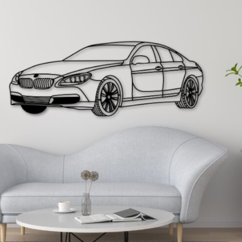 Intra απο ξύλο plywood Χρώμα wenge 3mm-4mm πάχος - F06 Laser Car Design, File Car Δίασταση 30x20 cm INTRAFABR-98651393 - Image 1