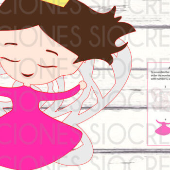 Intra απο ξύλο plywood  Χρώμα wenge 3mm-4mm πάχος - Fairy, Fantasy 3d Δίασταση 20x20 cm INTRAFABR-31822200 - Image 3