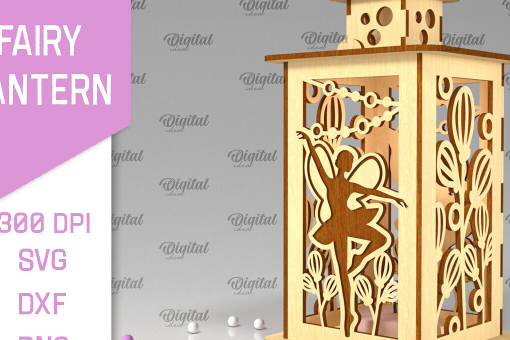 Intra απο ξύλο plywood  Χρώμα wenge 3mm-4mm πάχος - Fairy LaserCut. Fairy Design Δίασταση 30x20 cm INTRAFABR-88132848