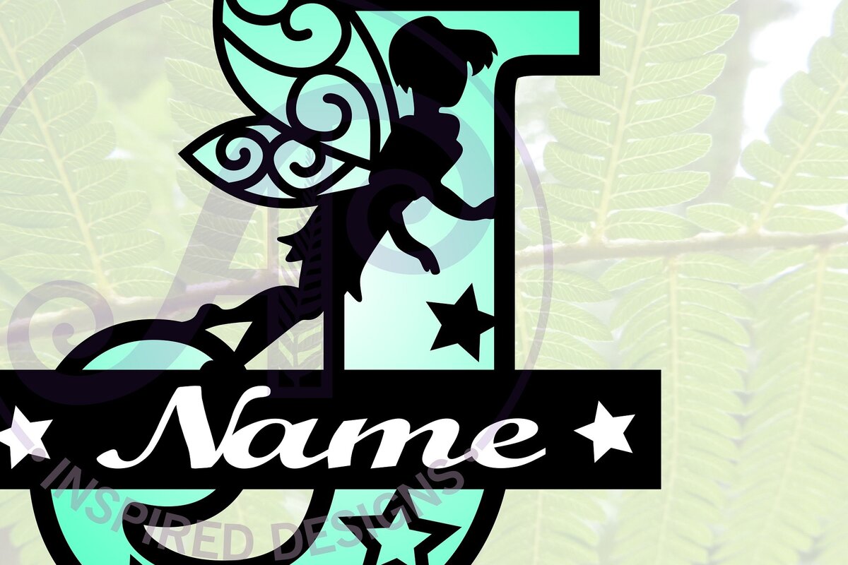 Intra απο ξύλο plywood  Χρώμα wenge 3mm-4mm πάχος - Fairy Letter J Μονόγραμμα Cut Δίασταση 30x20 cm INTRAFABR-88166601