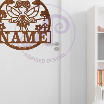 Intra απο ξύλο plywood Χρώμα wenge 3mm-4mm πάχος - Πρότυπο κοπής με λέιζερ Sin Name Fairy Δίασταση 30x20 cm INTRAFABR-87775230 - Image 4