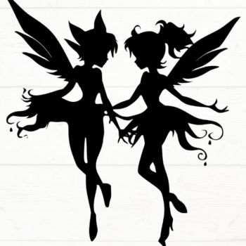 Intra απο ξύλο plywood  Χρώμα wenge 3mm-4mm πάχος - Fairy , DXF, EPS, JPG, PNG Δίασταση 20x20 cm INTRAFABR-87774876 - Image 1