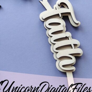 Intra απο ξύλο plywood  Χρώμα wenge 3mm-4mm πάχος - Faith Flower , Dream Flower Δίασταση 20x20 cm INTRAFABR-118355049 - Image 3